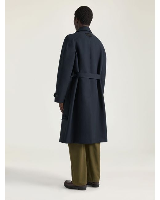 Givenchy Blue Car Coat for men