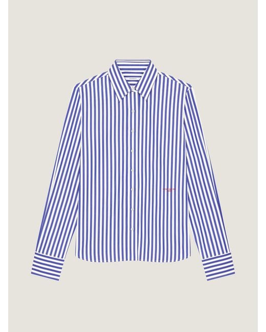 Givenchy Blue Striped Shirt