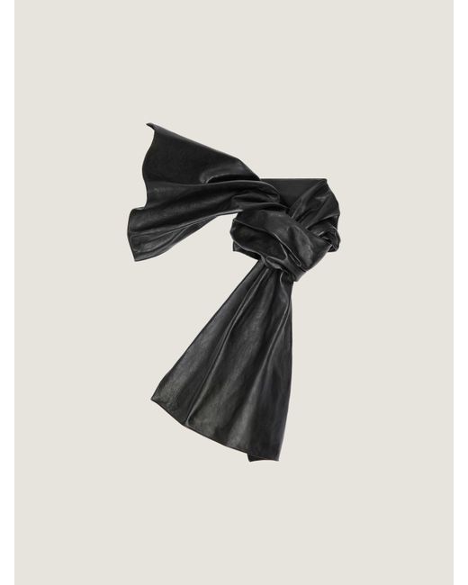 Givenchy Black Maxi Bow Scarf for men