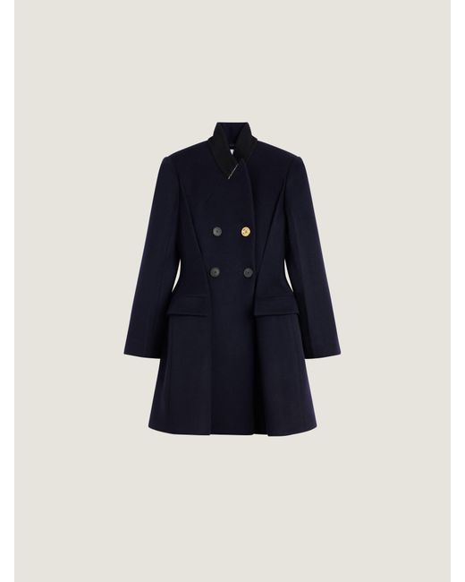 Givenchy Blue Pinch Coat