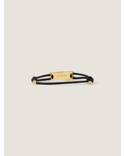 Givenchy Natural Tape Cord Bracelet