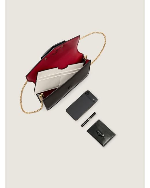 Givenchy White Antigona Wallet On Chain