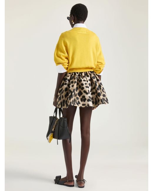 Givenchy Black Mini Pleated Skirt
