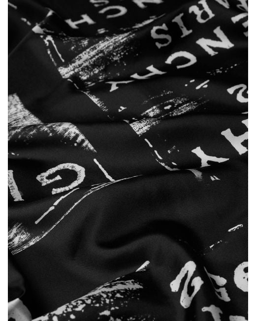 Givenchy Black Stamp Square