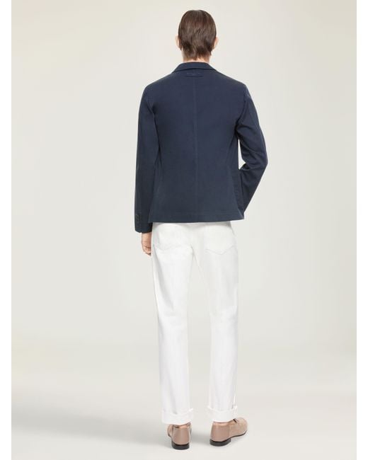Givenchy Green Single-Breasted Deconstructed Jacket for men
