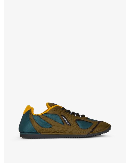 Givenchy Green Flat Sneakers for men