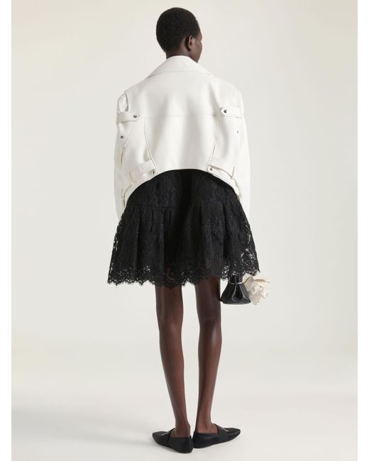 Givenchy Natural Back-To-Front Biker Jacket