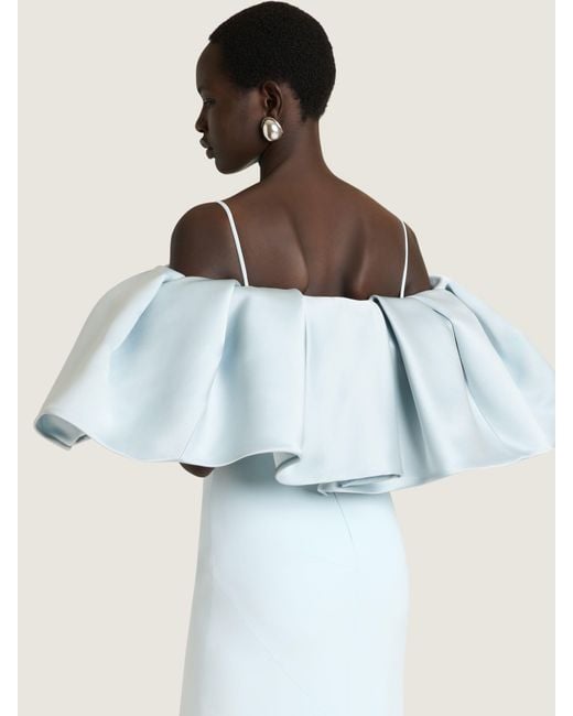 Givenchy White Off-The-Shoulder Dress