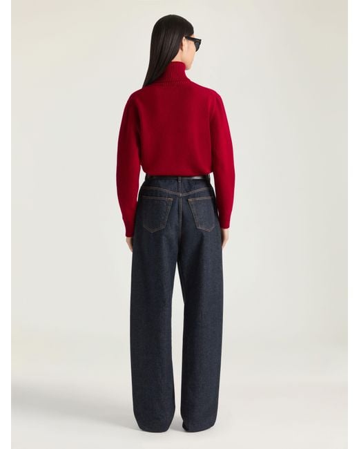 Givenchy Red Turtleneck Sweater