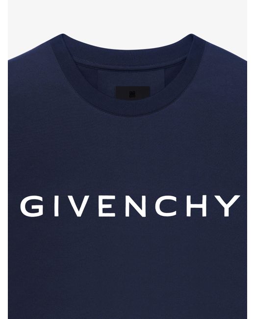 Givenchy Blue Archetype T-Shirt