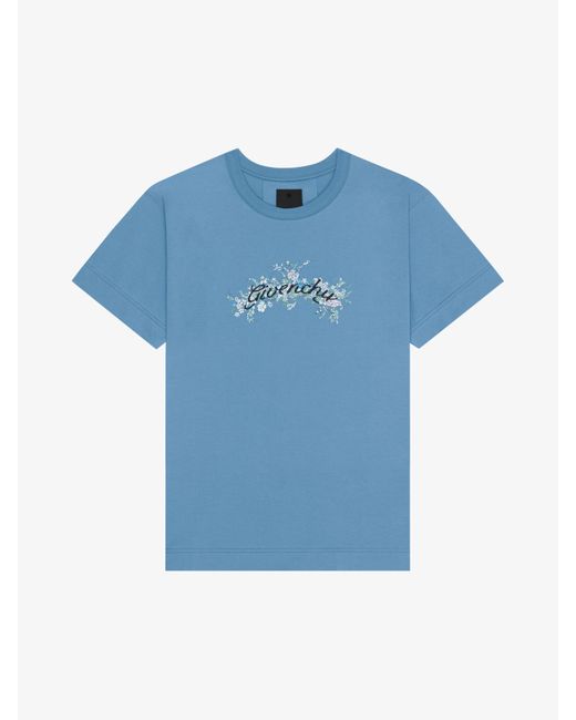 Givenchy T Shirt in Blue for Men Lyst