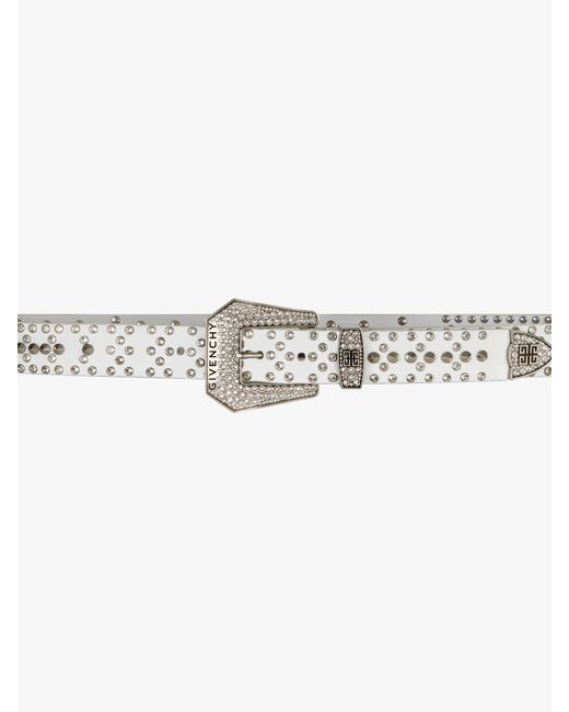Givenchy White Belt for men