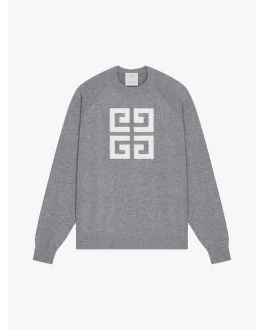 Givenchy Gray 4G Sweater