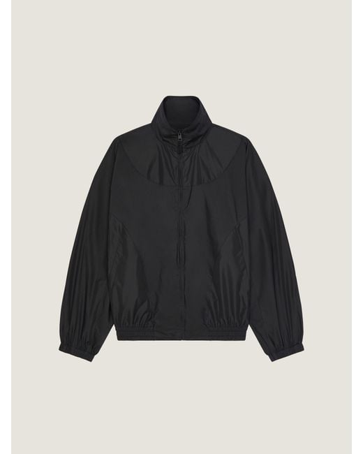 Givenchy Black Couture Seam Track Top With Cut-Outs Details for men