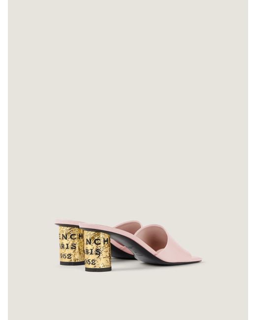 Givenchy Natural Tape Heeled Mules