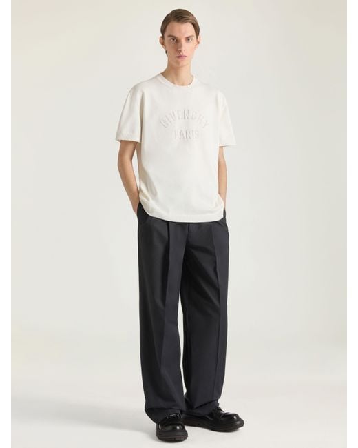 Givenchy Black Double Pleat Pants for men