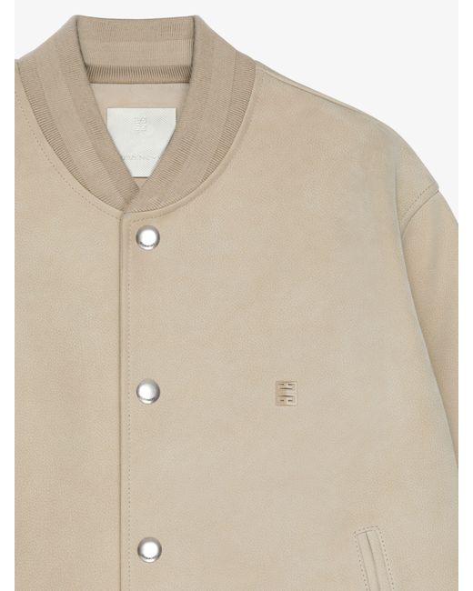 Givenchy Natural Varsity Jacket for men