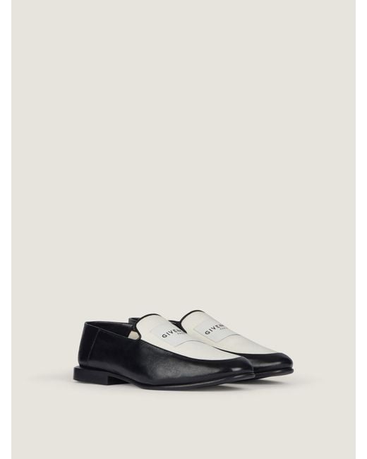 Givenchy White Label Loafers