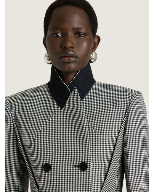 Givenchy Gray Pinch Double-Breasted Jacket