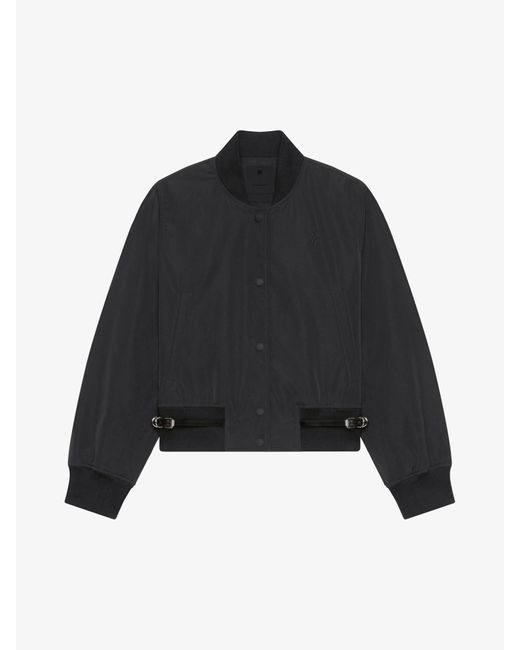 Givenchy Black Voyou Varsity Jacket
