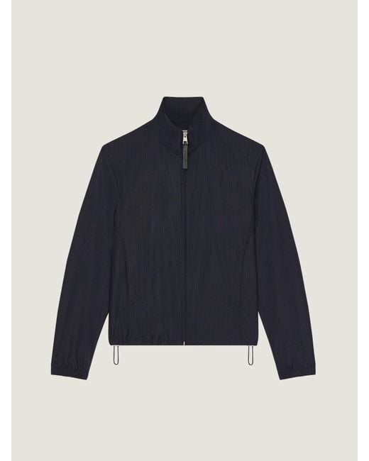Givenchy Blue Striped Blouson for men