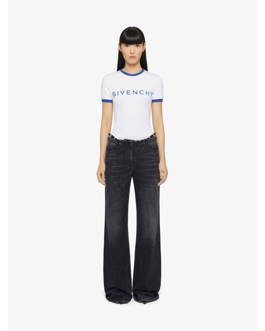 Givenchy Blue Archetype Slim Fit T-Shirt