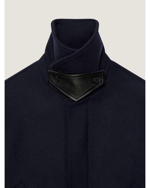 Givenchy Blue Couture Seam Jacket for men