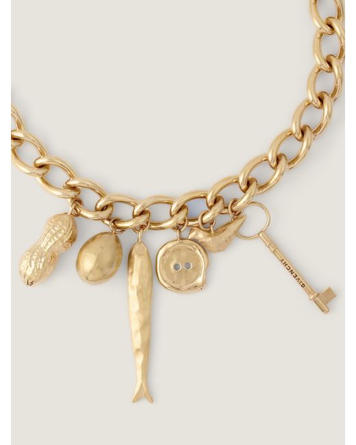 Collier Lucky Charms en métal Givenchy en coloris Natural