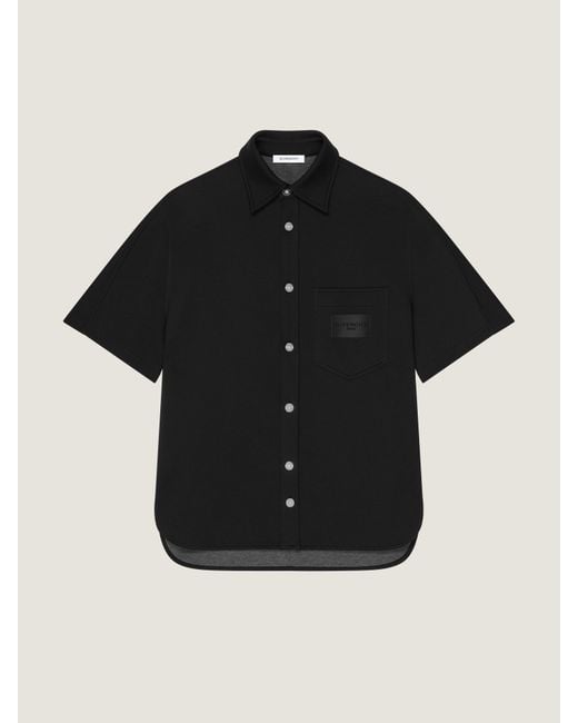Givenchy Black Couture Seam Shirt for men