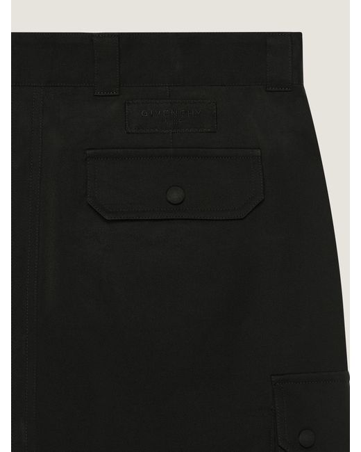 Givenchy Black Cargo Pants for men