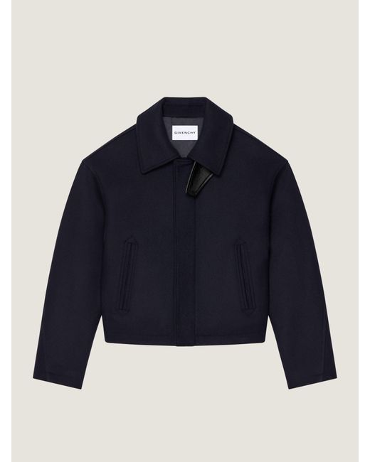 Givenchy Blue Couture Seam Jacket for men