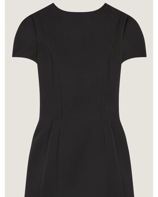 Givenchy Black Asymmetric Maxi Dress