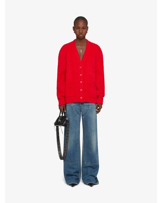 Givenchy Red Cardigan