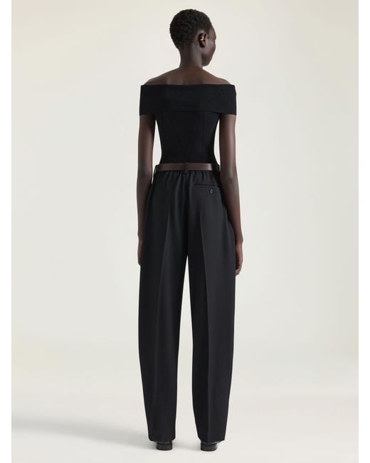 Givenchy Black Double Pleat Pants