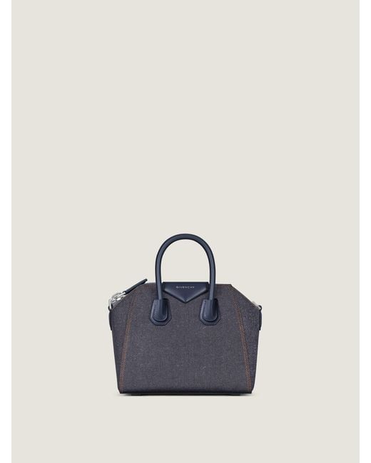 Givenchy Blue Mini Antigona Bag