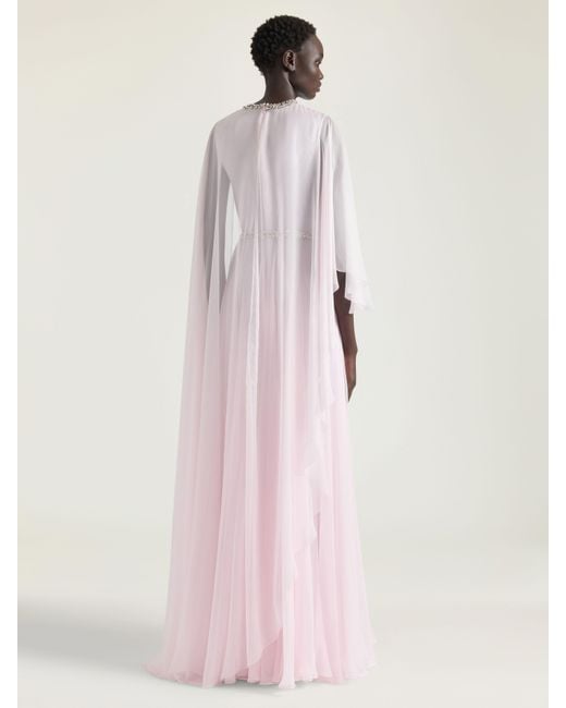 Givenchy Pink Draped Gown