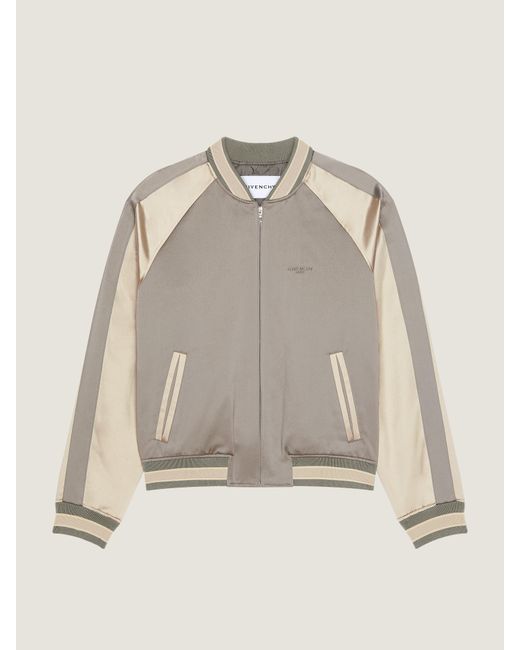 Givenchy Natural Couture Seam Souvenir Jacket With Flowers Embroidery for men