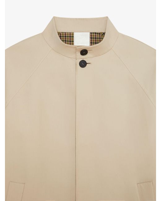 Trench-coat en toile de coton Givenchy pour homme en coloris Natural