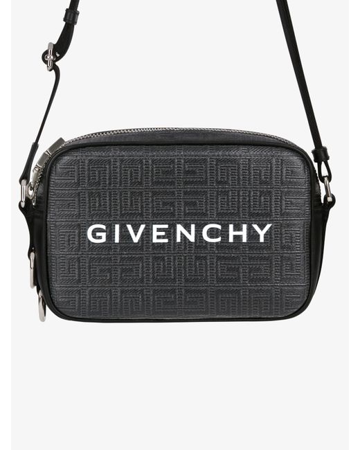 Borsello G-Essentials in tela spalmata 4G di Givenchy in Black da Uomo
