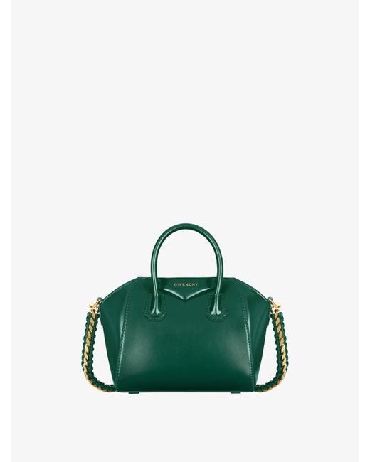 Givenchy Green Antigona Toy Bag