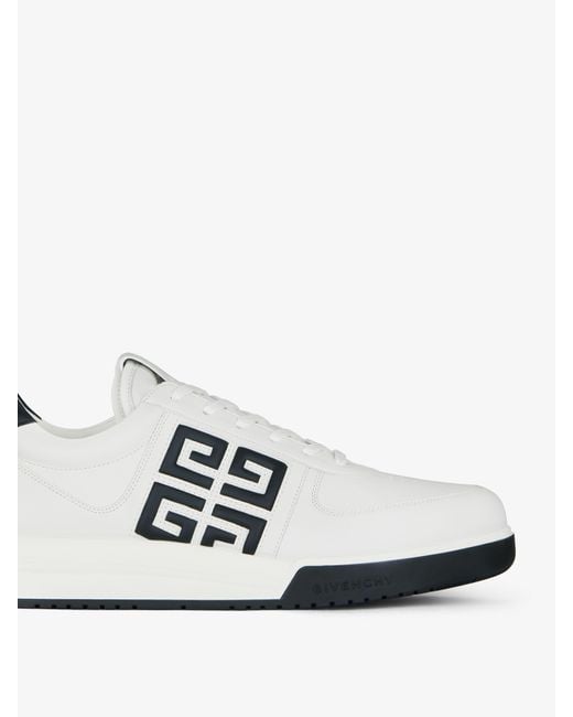 Givenchy G4 Sneakers In White And Black for men