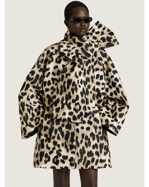 Givenchy White Cocoon Coat