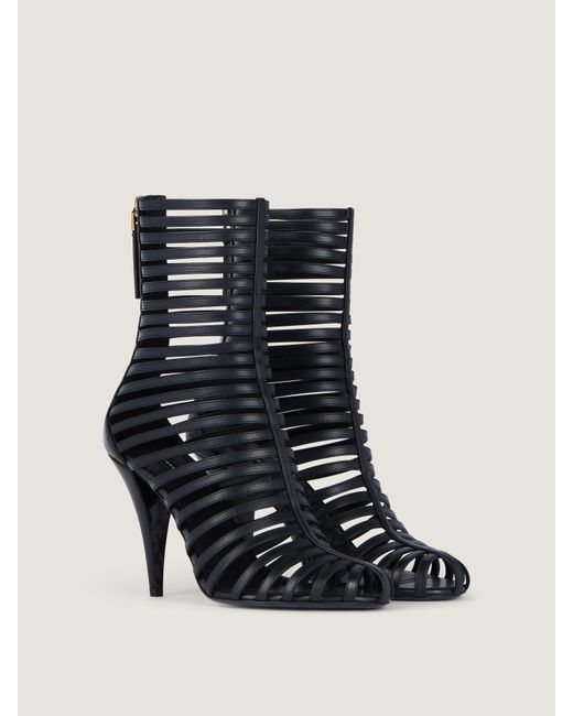 Givenchy Blue Cage Ankle Boots