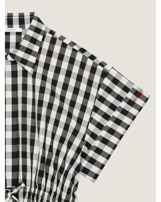 Givenchy White Mini Shirt Dress