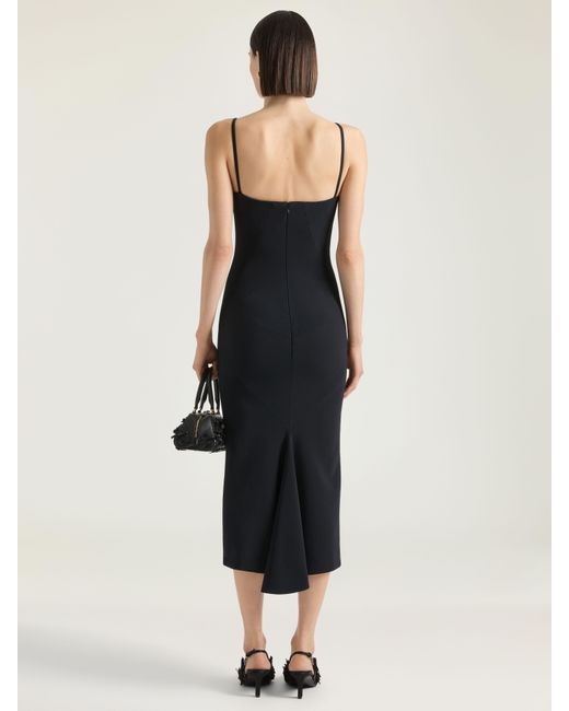 Givenchy White Sliced Midi Dress