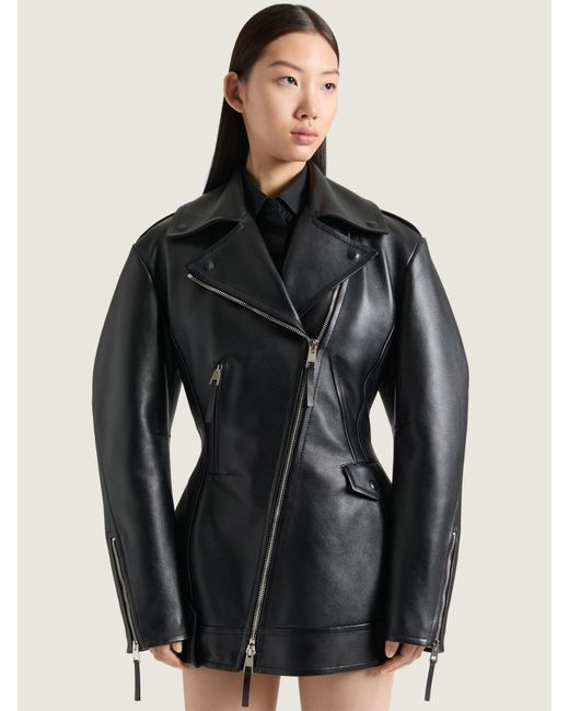 Givenchy Black Cinched Biker Jacket