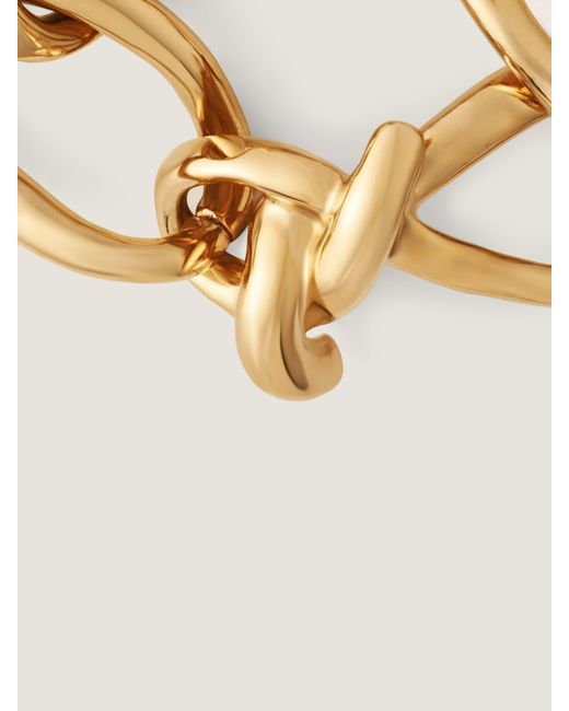 Givenchy Metallic Chain Link Bracelet In Metal