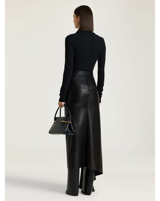 Givenchy Black Draped Sweater