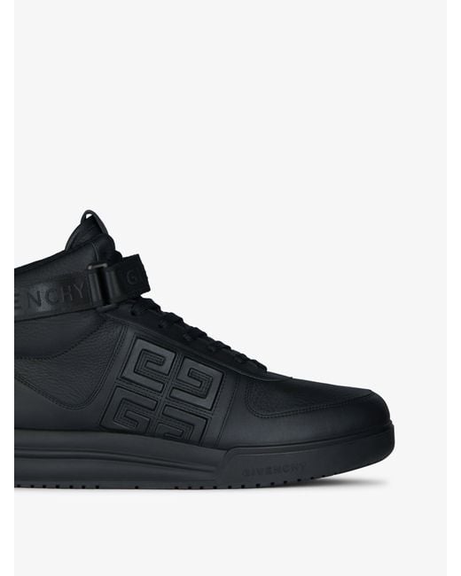 Sneakers hautes G4 en cuir Givenchy pour homme en coloris Black