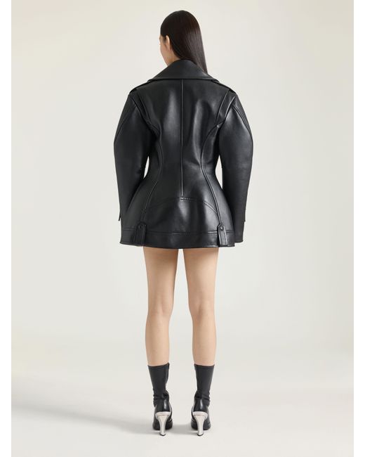 Givenchy Black Cinched Biker Jacket